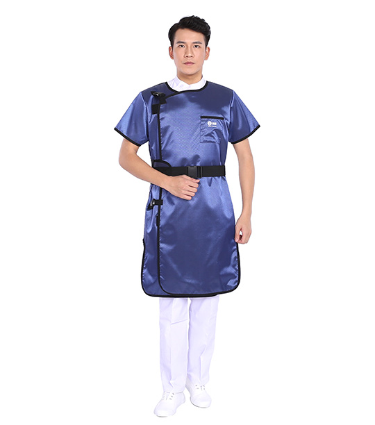 雙面連體B款 菱形藍(lán)連體短袖鉛衣